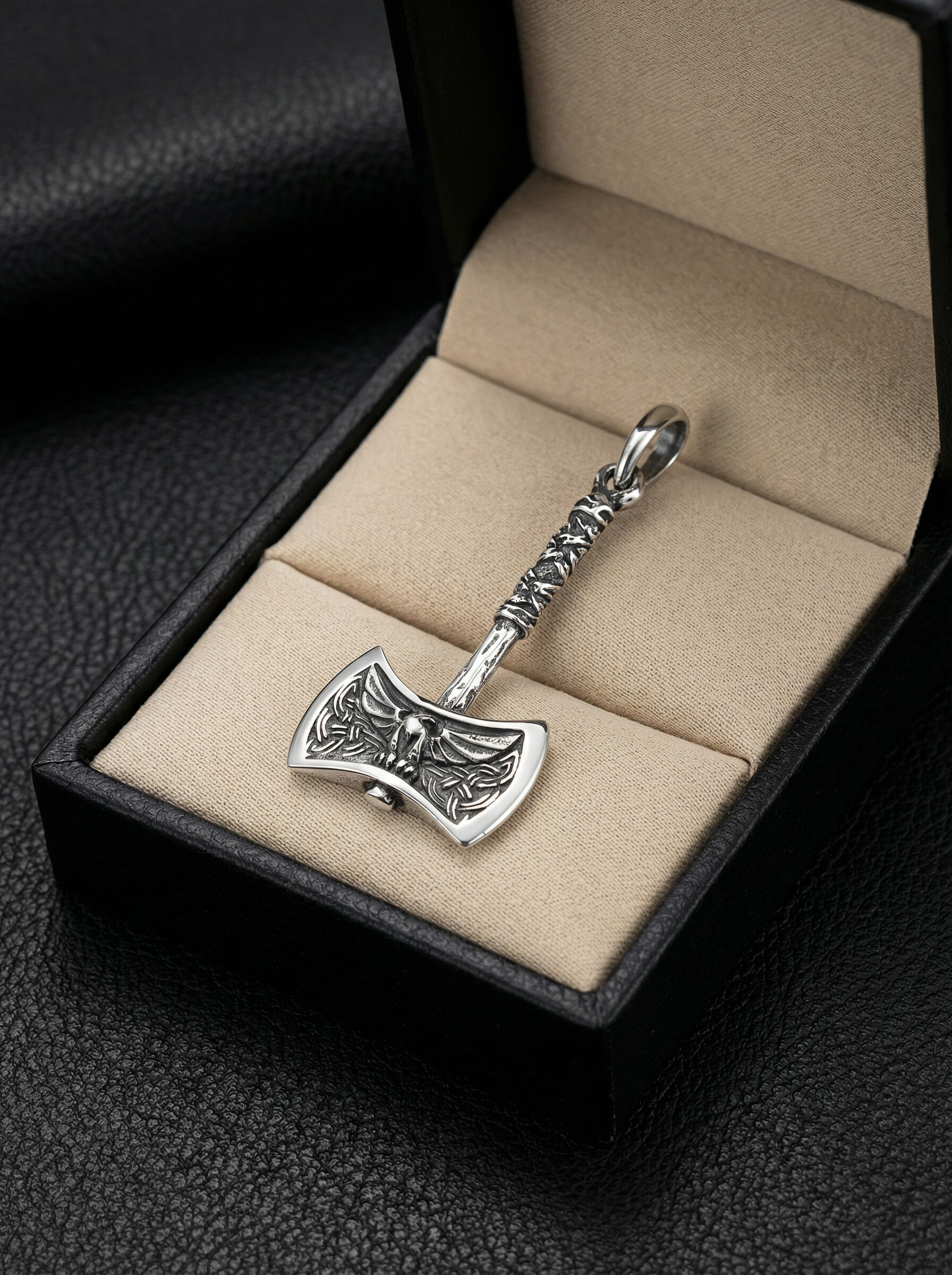 Подвеска талисман Секира серебро символ мужества купить