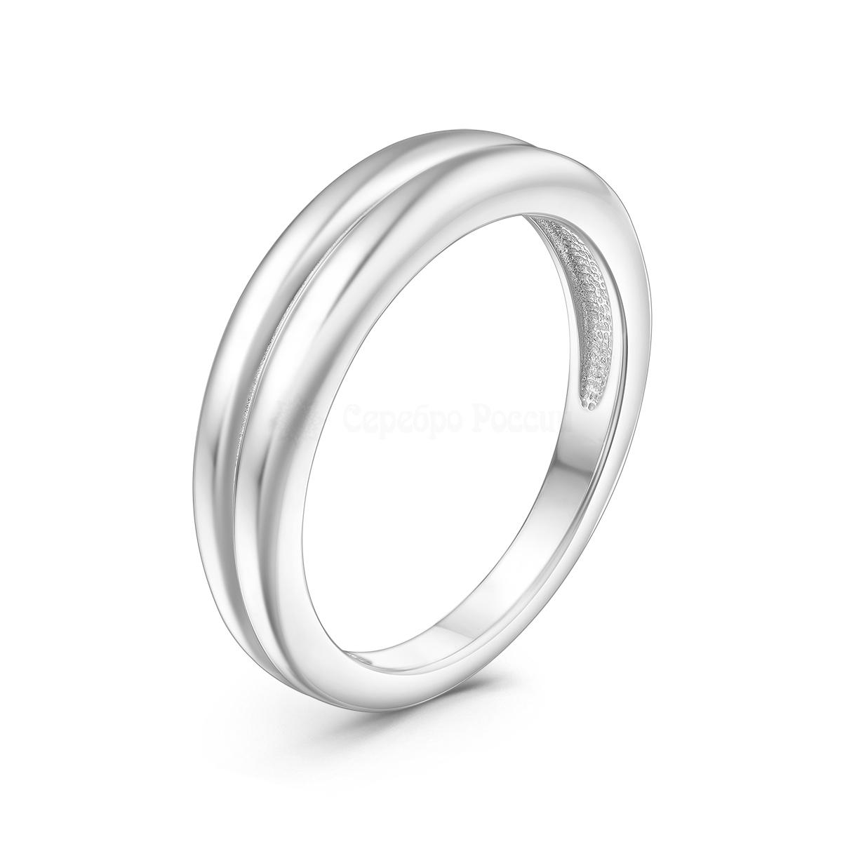 Кольцо из серебра родированное К50141р