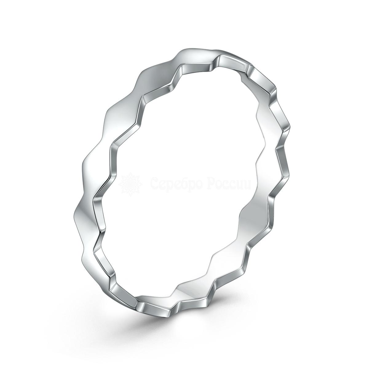 Кольцо из серебра родированное 04-401-0149 04-401-0149